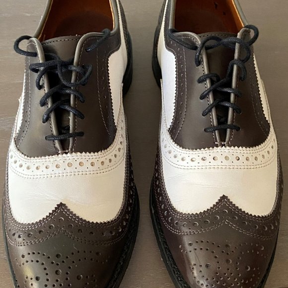 Allen Edmonds: Broad Street, Carbon/White Size 11 D - Picture 2 of 7